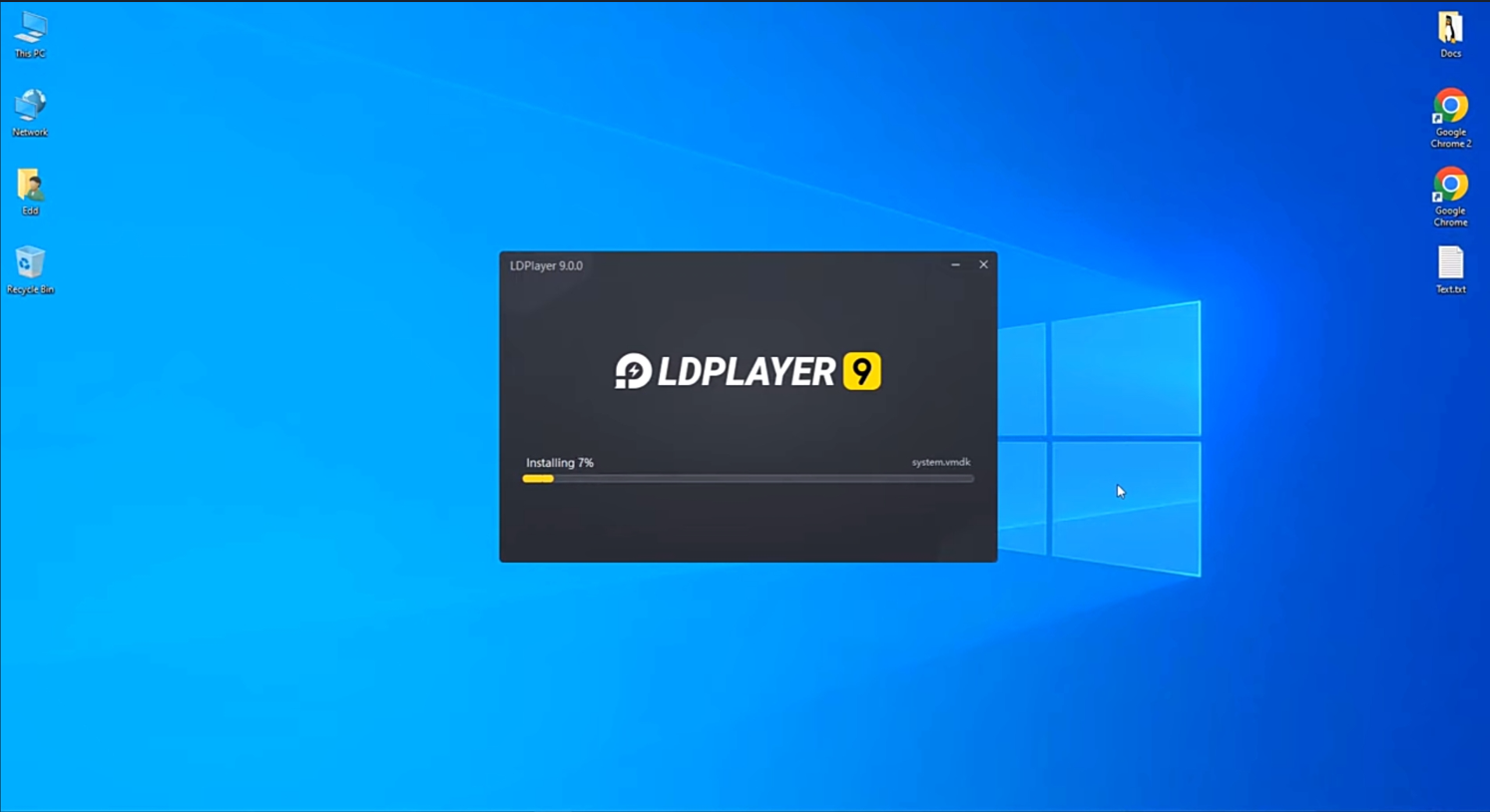 LDPlayer Installation Progress 